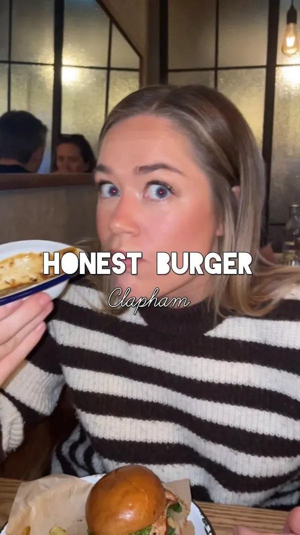 Food-related image content from social media influencer @chickenburgerchick via the Joli app.